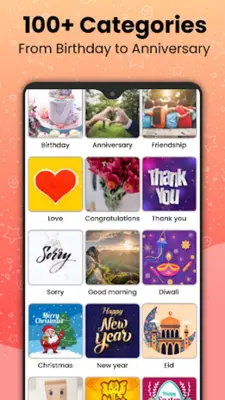 Wowfie Greeting android App screenshot 3